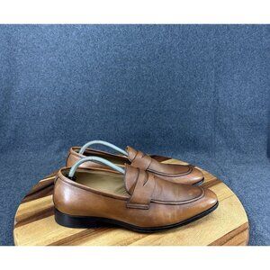 To Boot New York Dress Loafers Shoes Brown Leather Mens Size 10 372-1